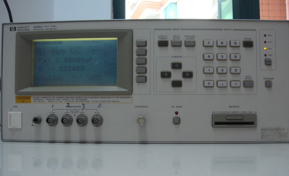 HP4285A Agilent4285A LCR测试仪 HP4285A 谭艳飞李R135438058