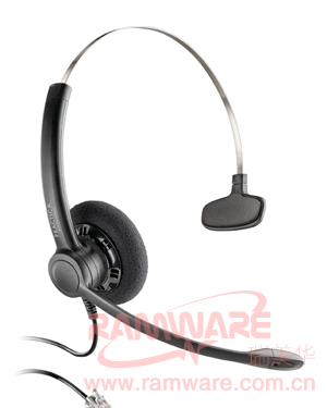Plantronics缤特力SP11 降噪呼叫中心耳机