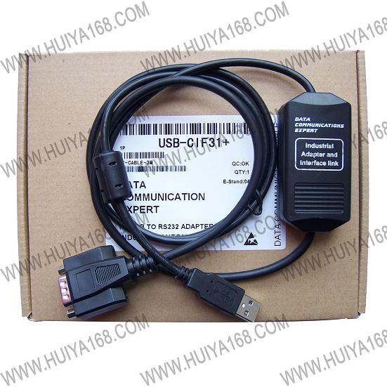 USB到 RS232（标准DTE 接口）转换电缆USB－CIF31