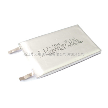 PL403759  HT/HUATIAN华天 900mAH 3.7V 锂聚合物电池