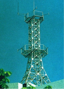 微波通讯塔、楼顶塔、监测塔、工艺装饰塔