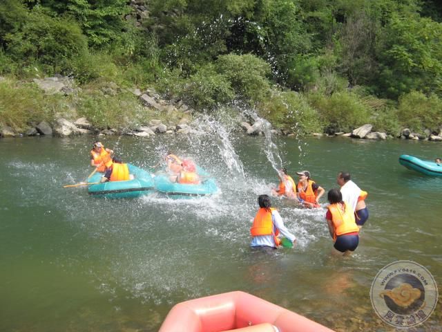 九水峡漂流