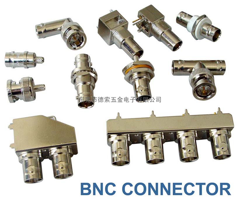 BNC系列产品连接器，PCB插板式BNC连接器