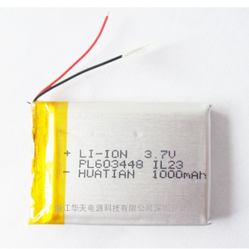 403448 600mAH 3.7V  华天HT/HUATIAN聚合物锂电池