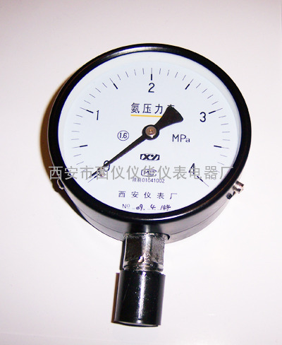 YA氨用压力表,压力表 YA-150/YA-100
