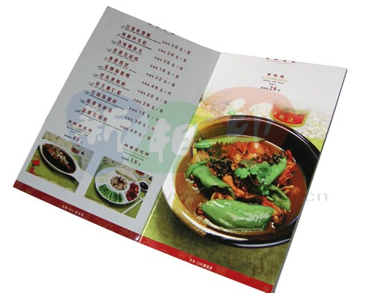 上海菜单制作|上海菜单制作公司-上海新相印菜单制作