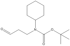 N-Boc-3-环己氨基-丙醛