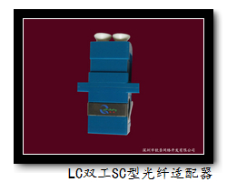 LC光纤适配器（双工SC型）