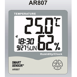 数字温湿度计 AR807 温湿度表