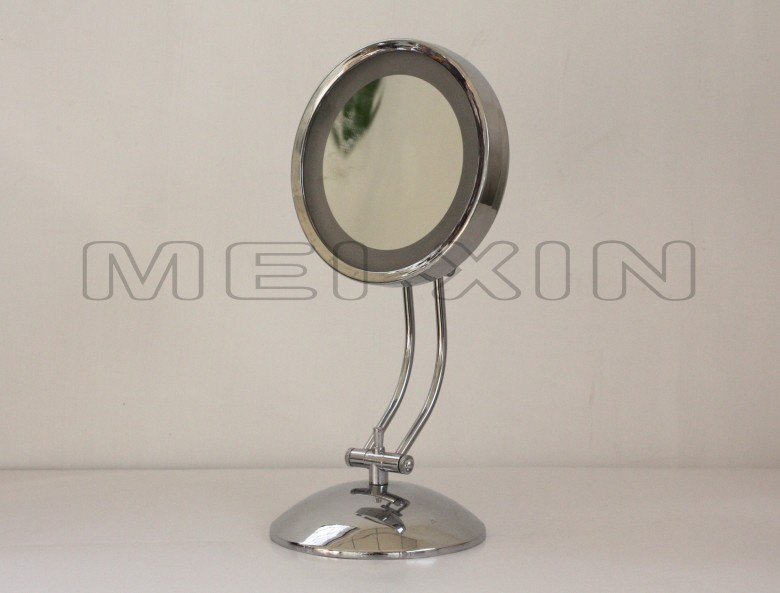 6寸化妆镜 美容镜 单面塑胶镜 立式镜 女性必备