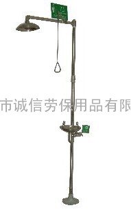 批发供应中山验厂6610 复合型紧急冲淋洗眼器  厂家直销深圳6610 复合型紧急冲淋洗眼器