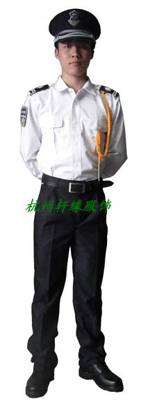 白色保安服物业保安服