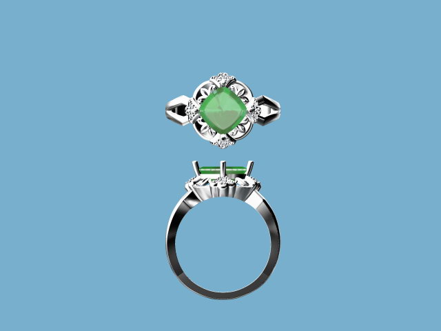 Emerald rings