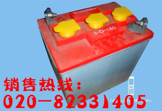 观光车电池3D-180高尔夫球车电池6V180AH电动车电池