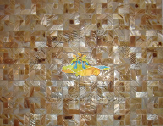 天然贝壳马赛克和贝壳装饰板