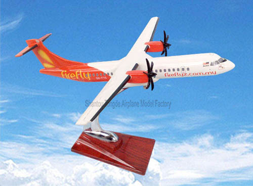 供应仿真树脂飞机模型ATR72-500