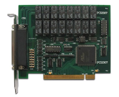 【兰州】PCI数字量IO开关控制卡 16路隔离数字量输入 16路继电器输出（全系列）图