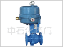 电动衬氟O型球阀