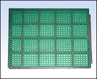 聚氨酯筛网规格 矿筛网价格 矿山设备应用