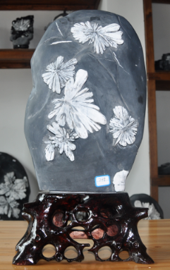 湖南菊花石--奇石宝石-工艺品-观赏石-收藏品-大原石