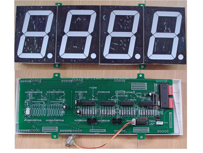 带模数AD转换的温度湿度重量压力LED数码管显示屏数显表头