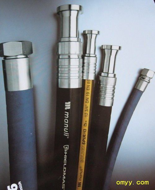 parker液压胶管总成 派克高压钢丝缠绕胶管 油管接头 软管接头 不锈钢油管接头	