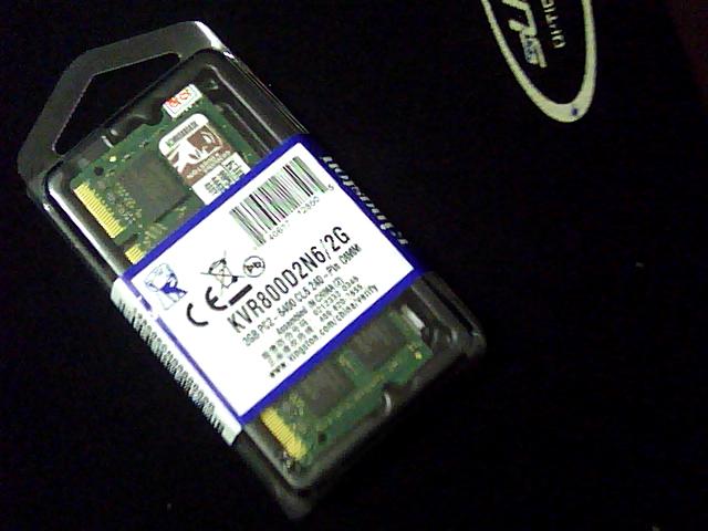 内存条DDR2,2G/800笔记本