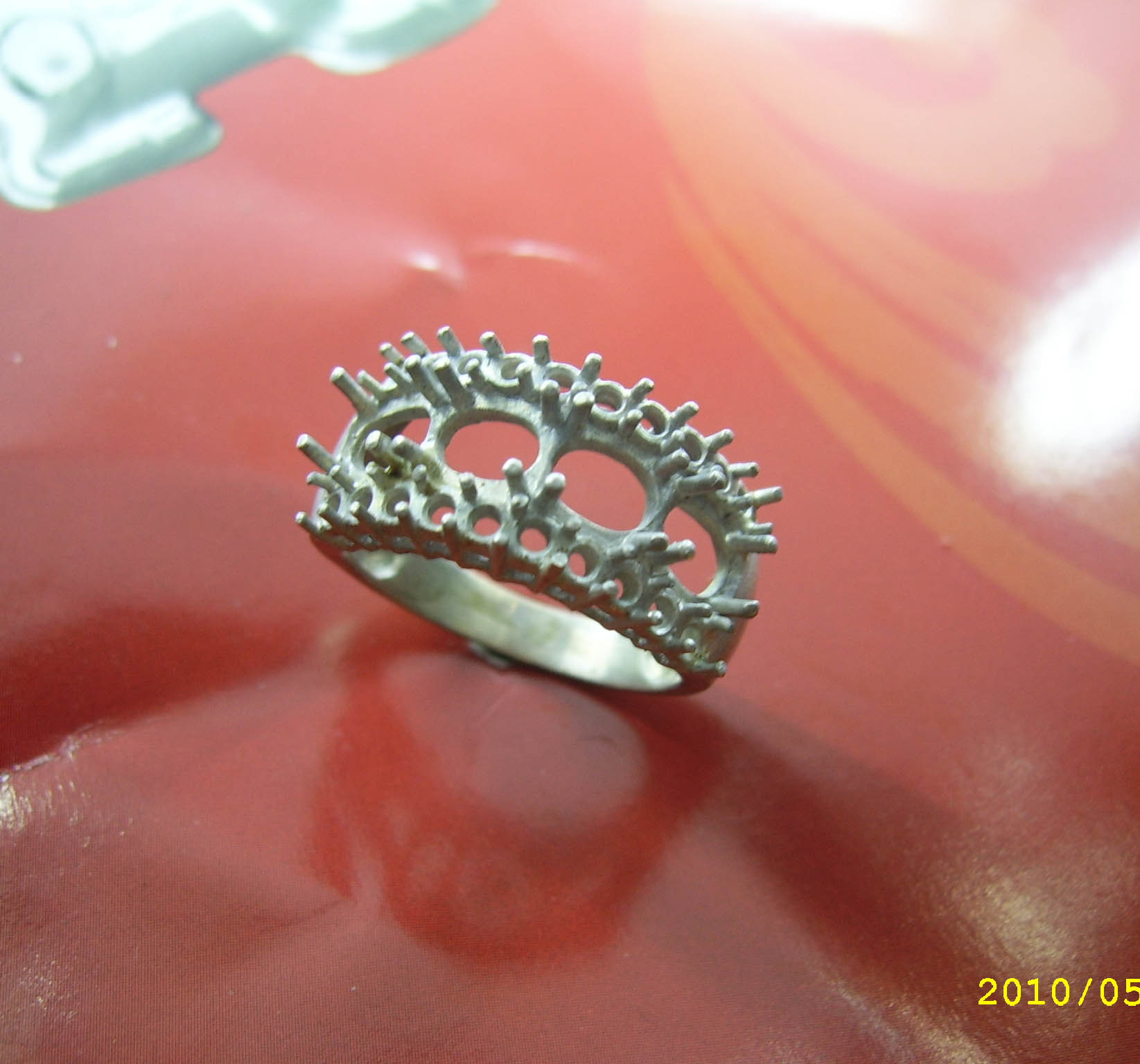  Custom Prong setting ring