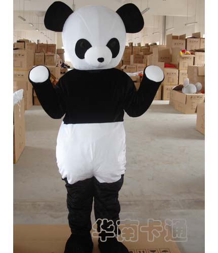 供应小熊猫|福建卡通服装|卡通人偶|行走人偶