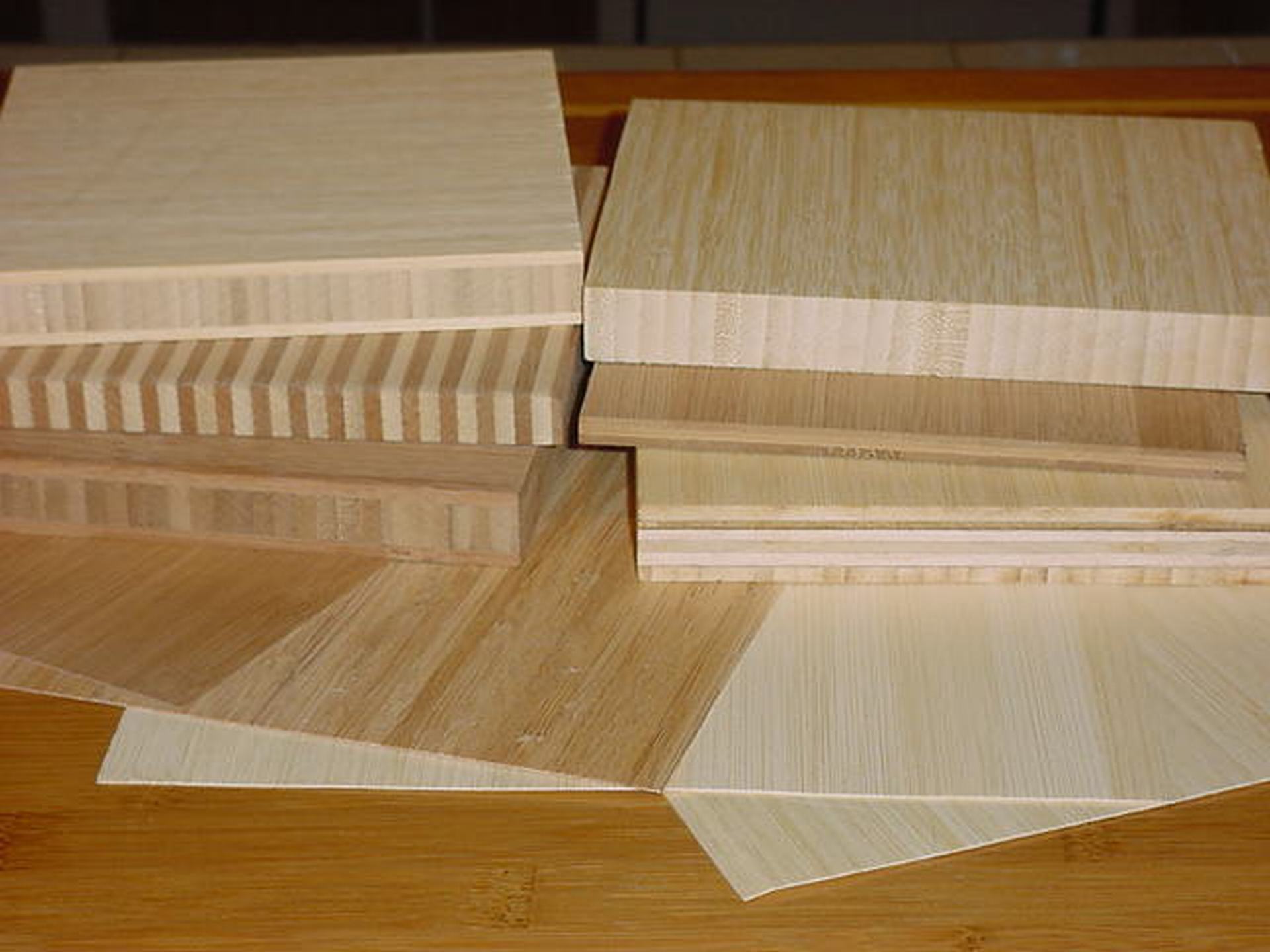 本色竹板材 漂白竹板材 炭化竹板材