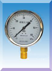 充油压力表YN-50/YN60/YN75/YN100/YN150