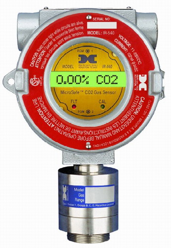 防爆红外气体检测仪IR-540-CO2