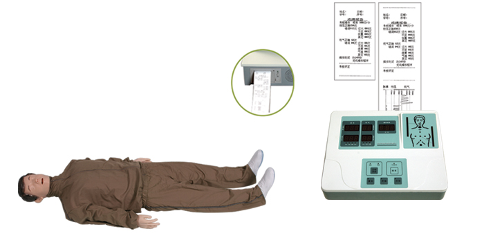 大屏幕液晶彩显全自动电脑心肺复苏模拟人