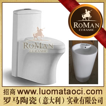 供应罗马陶瓷（意大利）卫浴-连体座便器-马桶-卫生洁具-坐便器