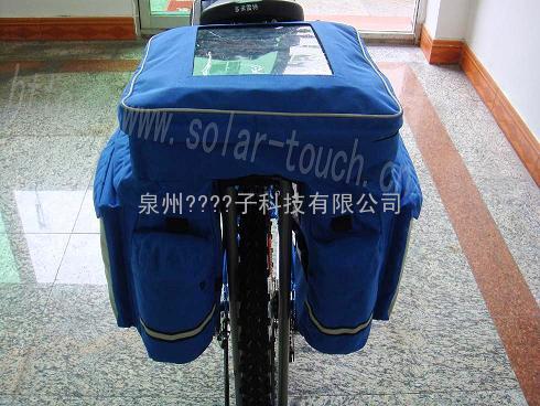 太阳能自行充電车包-STD008