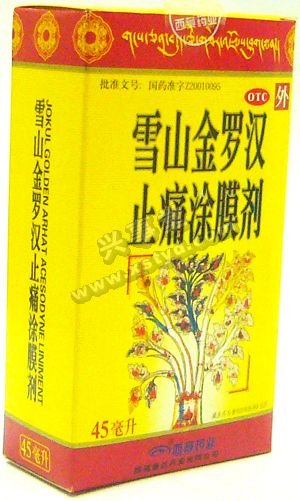 雪山金罗汉止痛涂膜剂价格，说明书雪山金罗汉，北京哪里有卖雪山金罗汉止痛涂膜剂