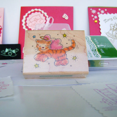 卡通系列套装 可爱猫咪 日记 卡片 DIY必备 TZKT0009