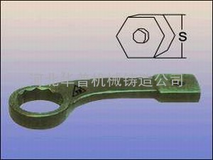 弯柄敲击梅花扳手
