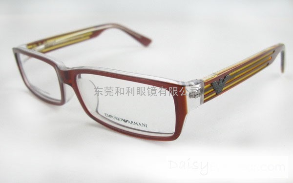 板材眼镜　阿玛尼光学镜 品牌眼镜架　流行眼镜框　　眼镜