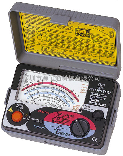 MODEL3132A日本共立指针式兆欧表MODEL-3132A指针绝缘测试仪MODEL 3132A指