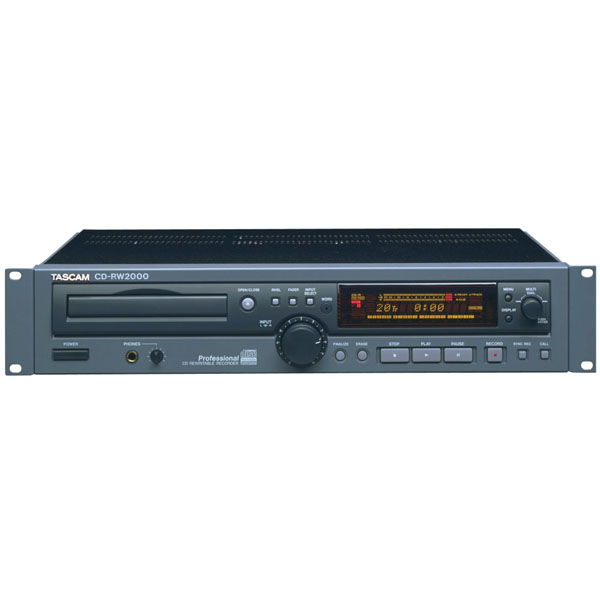 TASCAM CD-RW2000 CD刻录机