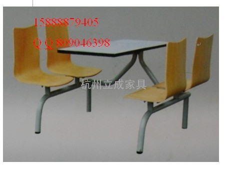 杭州曲木桌椅，钢管桌椅，食堂桌椅