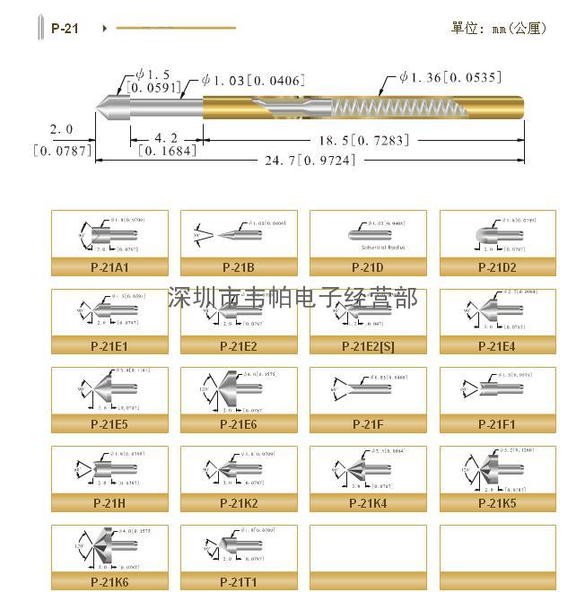 台湾CCP中国探针P-21
