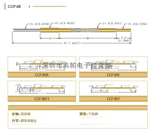 中国探针CCP-05