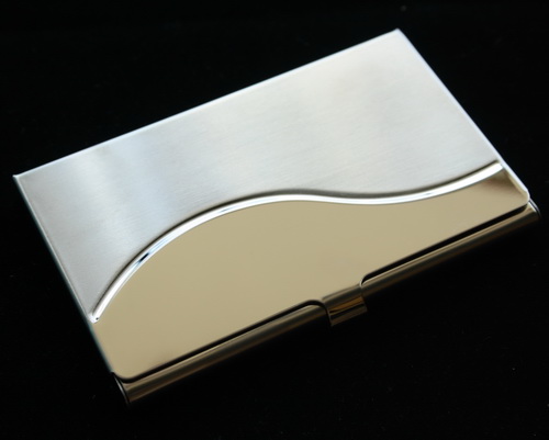 不锈钢商务名片盒TB005