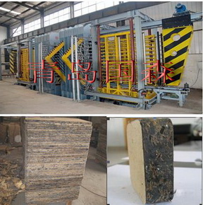 青岛国森生产高压木塑免烧砖托板设备