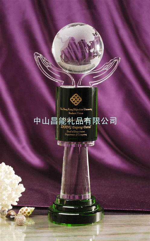 2011年最新款奖杯，最具创意奖杯，最具发明奖杯-水晶花奖杯，高难度新款式奖杯，百花开放奖杯，选美比