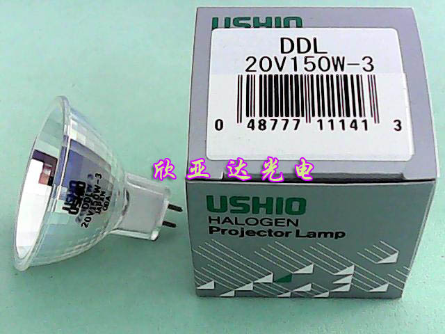 供应USHIO卤素灯泡，DDL 20V150W-3杯灯