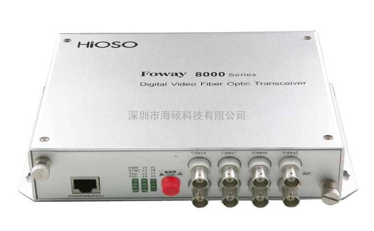 8路视频光端机（音频、数据）、数字视频光端机、视频光端机价格、音视频光端机