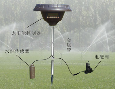 单头有线太阳能土壤湿度控制自动灌溉系统(GG-001C) 美国专利.中国发明专利